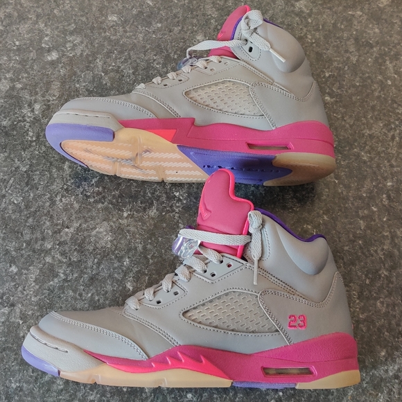Jordan 5 cement grey pink - Picture 2 of 16